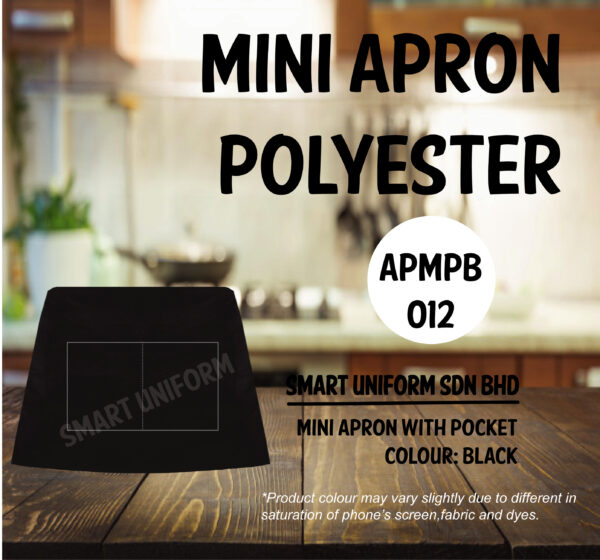 SU- APMPB012 - MINI APRON POLYESTER