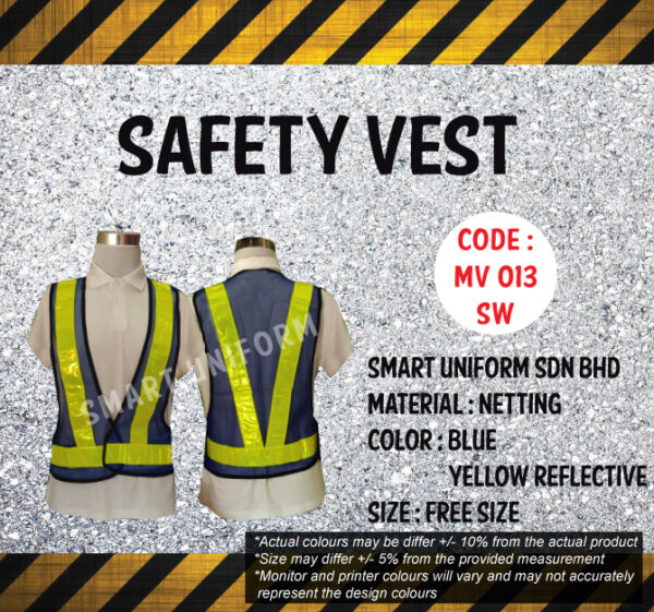 MV013 - READY STOCK SAFETY VEST