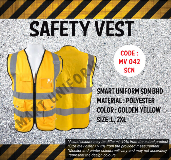 MV042 - READY STOCK SAFETY VEST