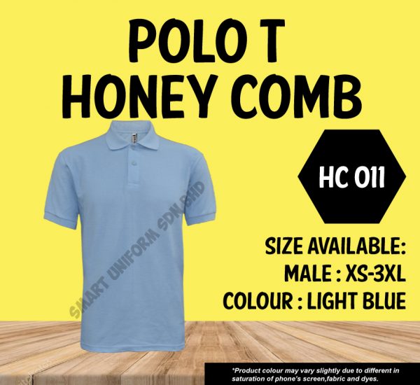 READY STOCK POLO T SHORT SLEEVE - HONEY COMB (11 COLORS) - Image 11
