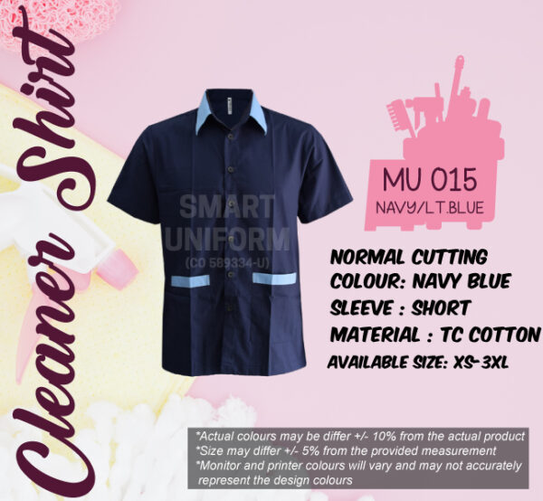 READY STOCK CLEANER SHIRT (MU 015, MU 016, MU 023, MU 024) - Image 2