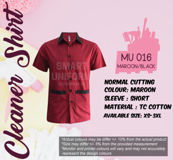 READY STOCK CLEANER SHIRT (MU 015, MU 016, MU 023, MU 024) - Image 3
