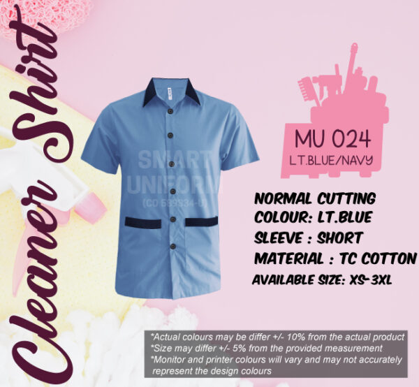 READY STOCK CLEANER SHIRT (MU 015, MU 016, MU 023, MU 024) - Image 5