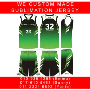 Custom Made SU Sublimation Jersey – Smart Uniform Malaysia