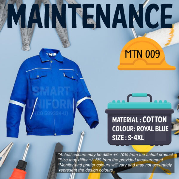 SRS-READY STOCK MAINTENANCE JACKET LONG SLEEVE - Image 5