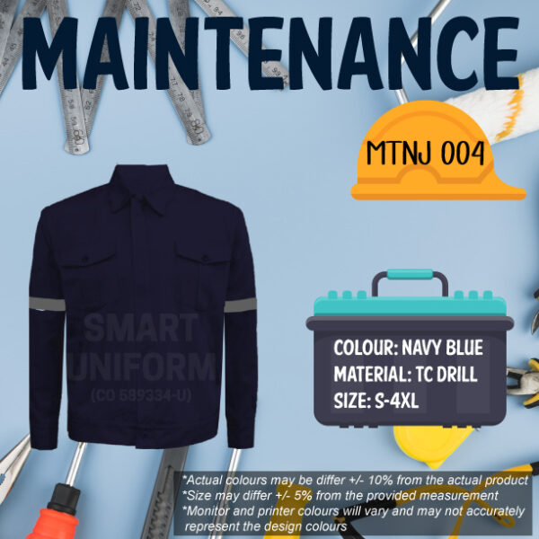 SU-READY STOCK MAINTENANCE JACKET LONG SLEEVE - Image 5