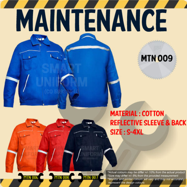 SRS-READY STOCK MAINTENANCE JACKET LONG SLEEVE