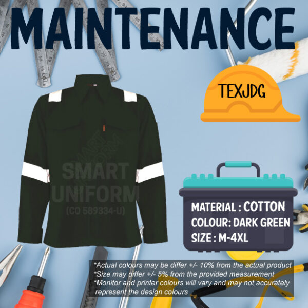 SOJC-READY STOCK MAINTENANCE JACKET LONG SLEEVE - Image 7