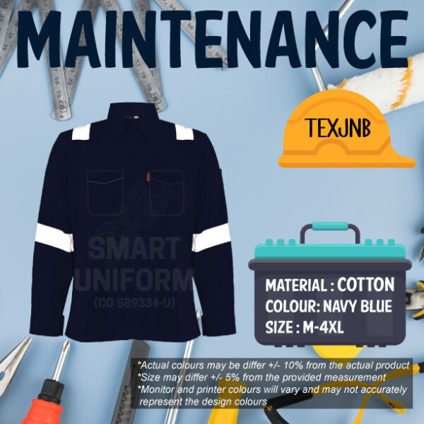 SOJC-READY STOCK MAINTENANCE JACKET LONG SLEEVE - Image 6