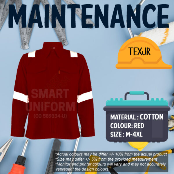SOJC-READY STOCK MAINTENANCE JACKET LONG SLEEVE - Image 4