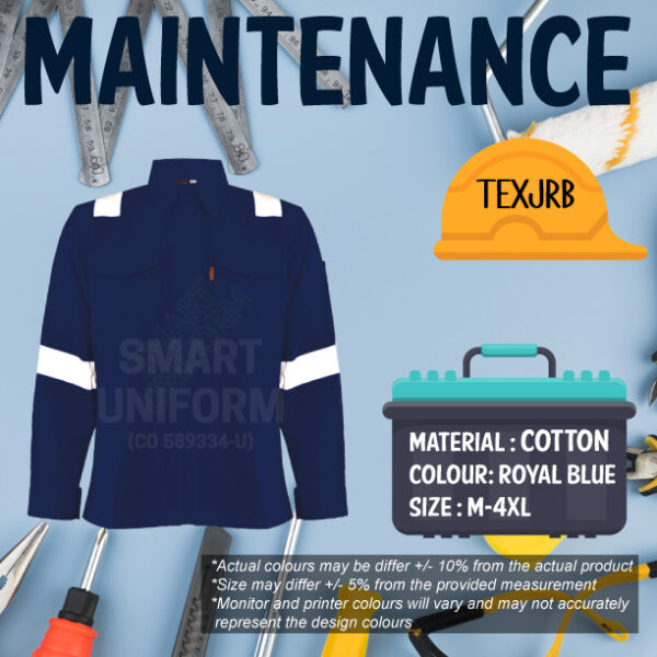 SOJC-READY STOCK MAINTENANCE JACKET LONG SLEEVE - Image 3