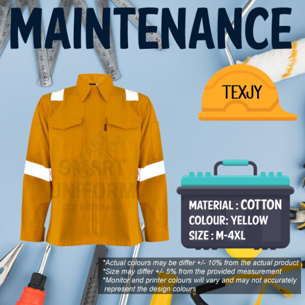 SOJC-READY STOCK MAINTENANCE JACKET LONG SLEEVE - Image 2