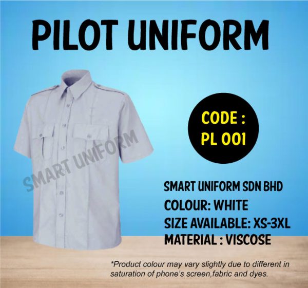 PL001 - READY STOCK PILOT SHIRT
