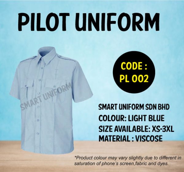 PL002 - READY STOCK PILOT SHIRT