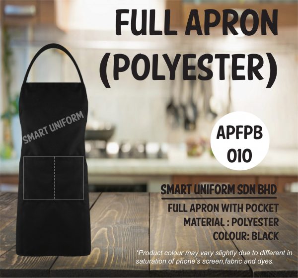 SU- APFPB010 - FULL APRON POLYESTER