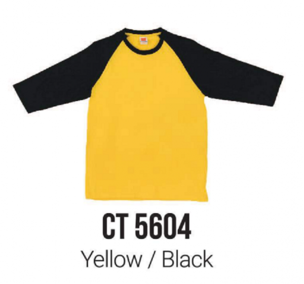 READY STOCK 3/4 SLEEVE COMFY COTTON 100% COTTON (160 GSM) - CT 56 - Image 3