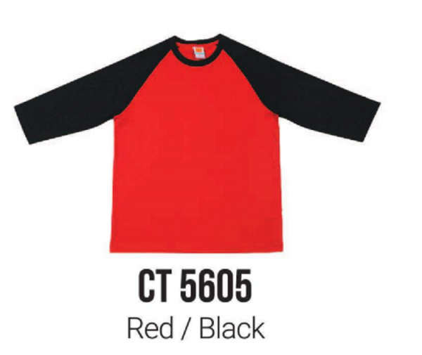 READY STOCK 3/4 SLEEVE COMFY COTTON 100% COTTON (160 GSM) - CT 56 - Image 4