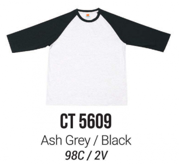 READY STOCK 3/4 SLEEVE COMFY COTTON 100% COTTON (160 GSM) - CT 56 - Image 6