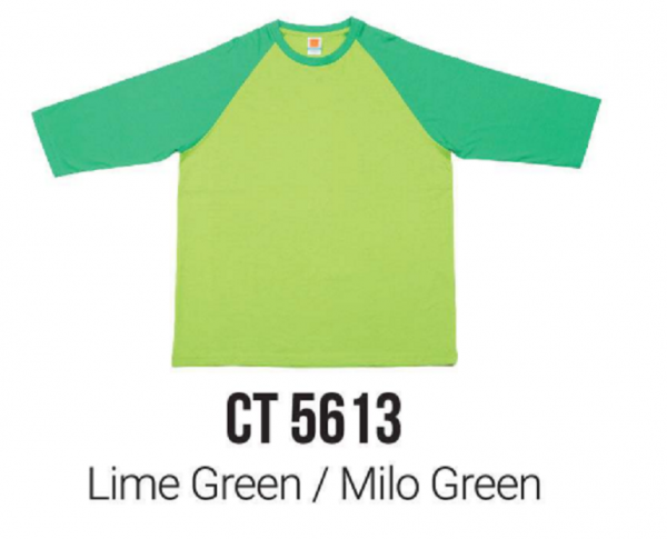 READY STOCK 3/4 SLEEVE COMFY COTTON 100% COTTON (160 GSM) - CT 56 - Image 7