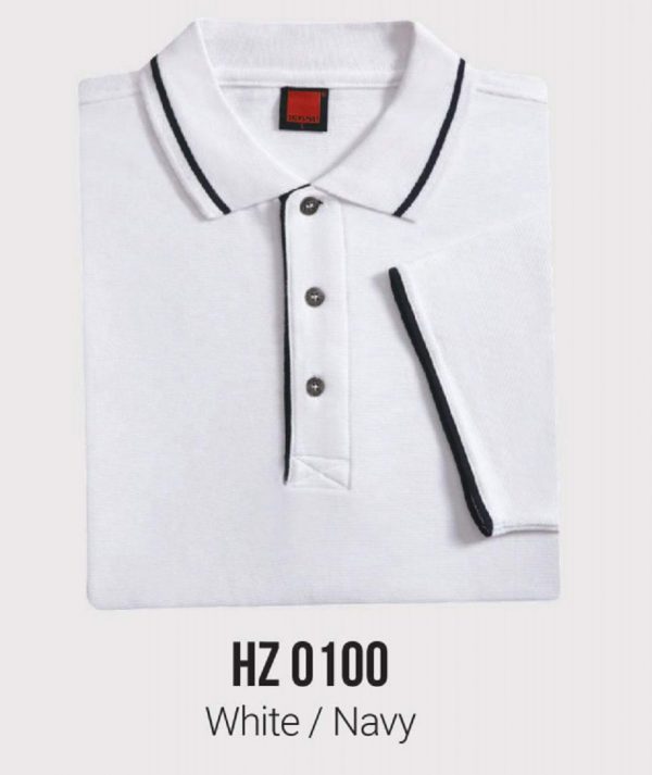 SOS - READY STOCK POLO T HONEY COMB - HZ 01