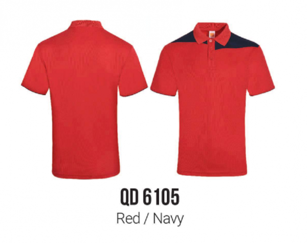 SOS - READY STOCK POLO TEE MICRO FIBRE - QD 61 - Image 3