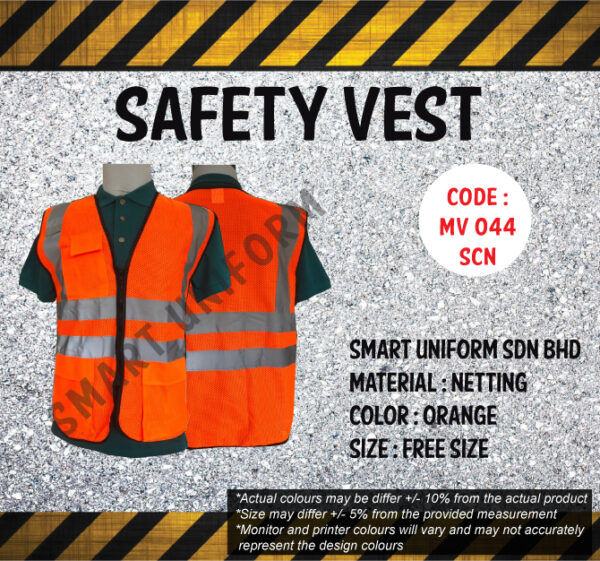MV044 - READY STOCK SAFETY VEST