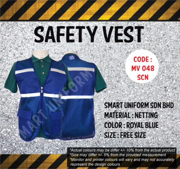 SCN- MV048 - READY STOCK SAFETY VEST