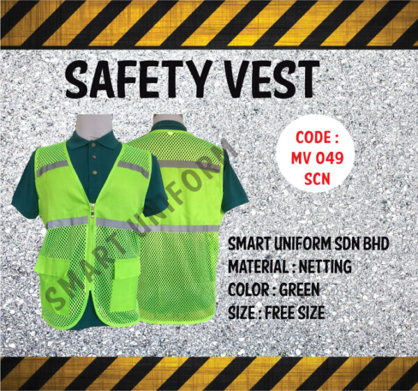 MV049 - READY STOCK SAFETY VEST