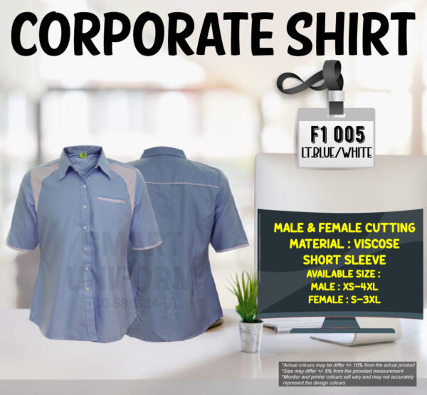 SU-READY STOCK F1 SHIRT YOUNG CUTTING (F1 005)